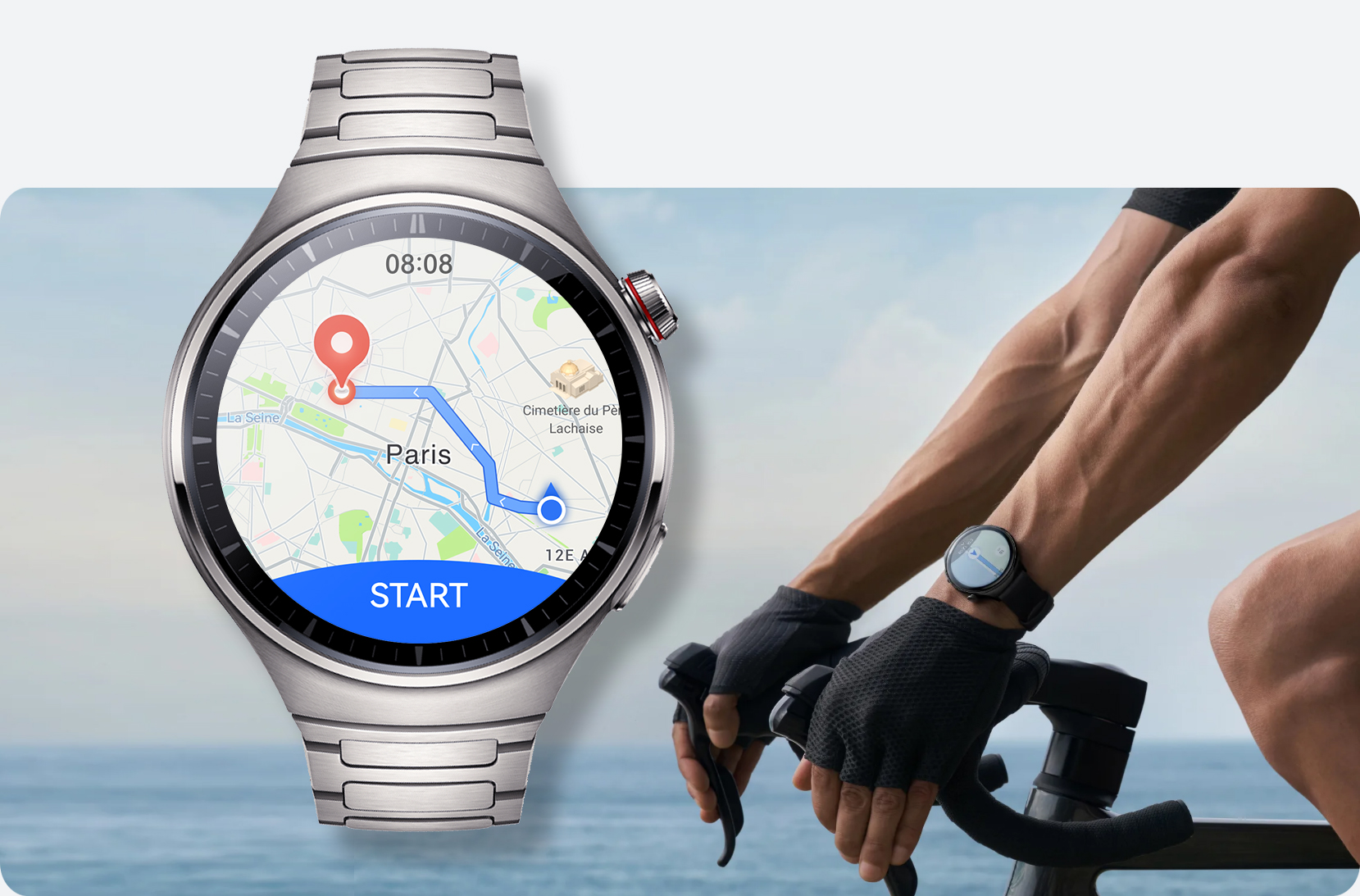 Petal Maps radi na Huawei satovima bez mobitela