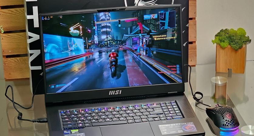 MSI Titan GT77 HX 13V performanse