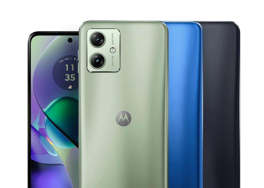 Motorola G54 prikazana na rednerima