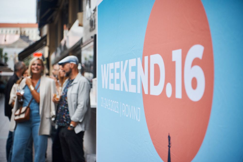 Predstavljen Weekend.16 program – najvažnije teme iz svijeta medija, komunikacija i biznisa krajem septembra u Rovinju – Poslovne novine