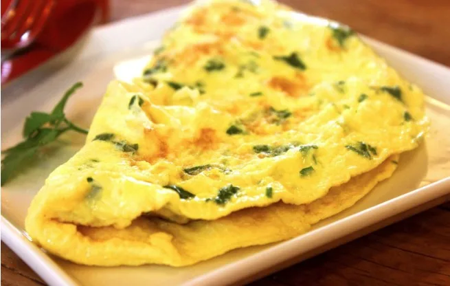 DORUČAK KAO IZ RESTORANA Omlet sa špinatom i sirom