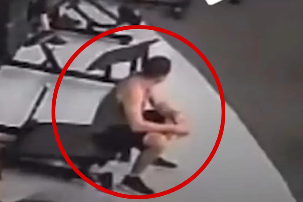 KAMERA ZABILJEŽILA JEZIV MOMENAT U TERETANI! NA MUŠKARCA PALA MAŠINA OD 150 KG, ŠANSA DA PONOVO PROHODA 1 POSTO