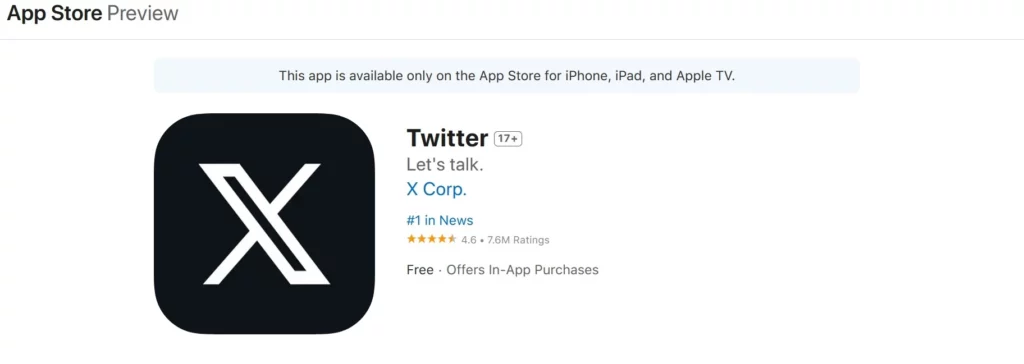 X (a.k.a Twitter) idućim potezom riskira izbacivanje sa App Storea 34 tekst3sl1 9