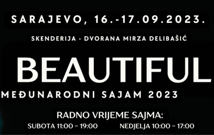 Međunarodni sajam kozmetike BeautiFUL 2023, 16. i 17. septembra u Sarajevu