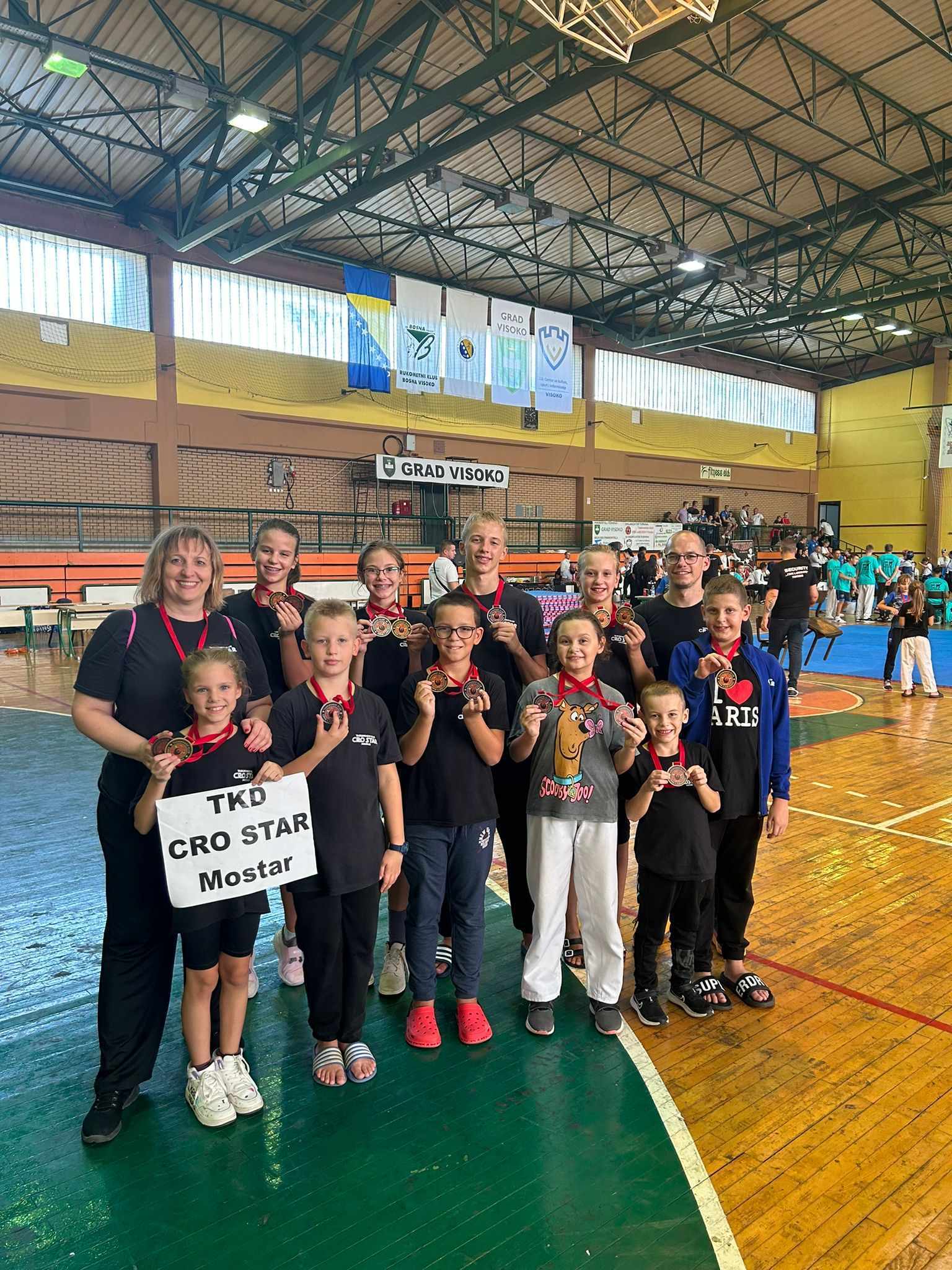 Mostarski Taekwondo klub Cro Star sa 18 medalja u Visokom proslavio rođendan