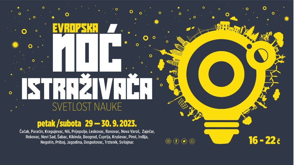 Četrnaesta Europska noć istraživača – “Svjetlo znanosti”