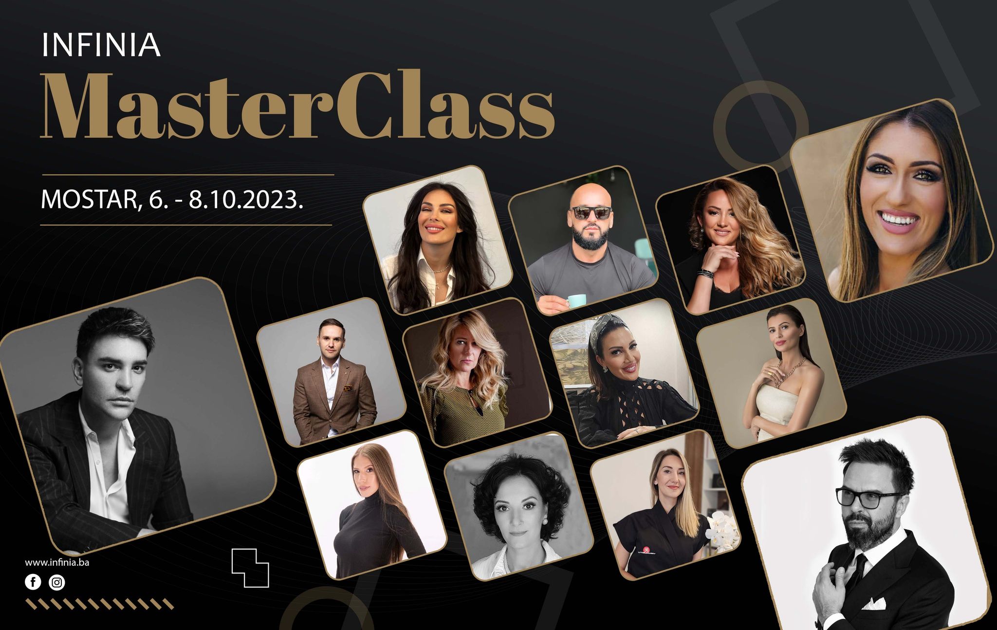 Infinia MasterClass 2023 – Spoj ljepote i glamura u Mostaru