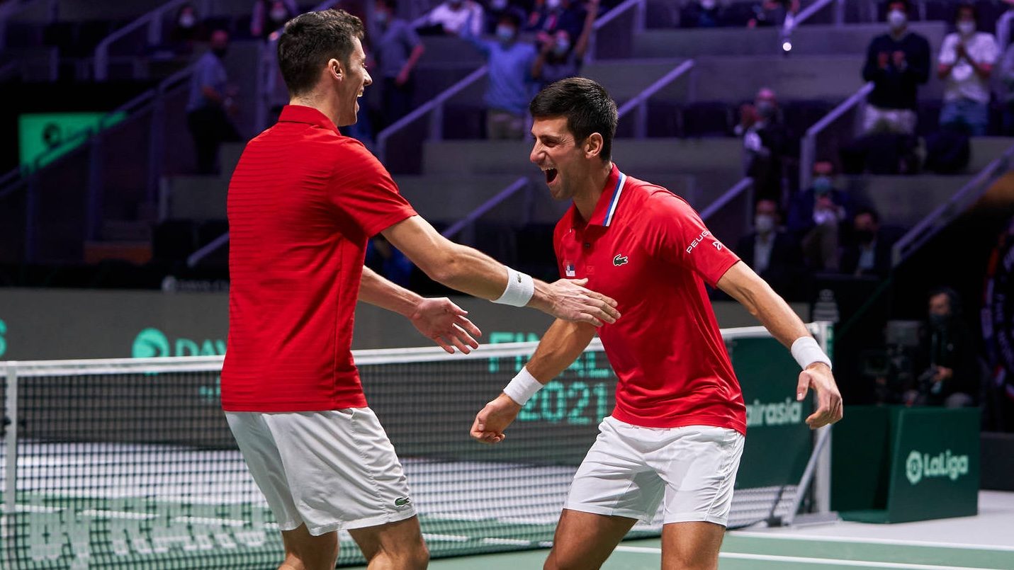 JEDAN OD JEDINIH: Novak jedinstven u finalu Davis Cupa!