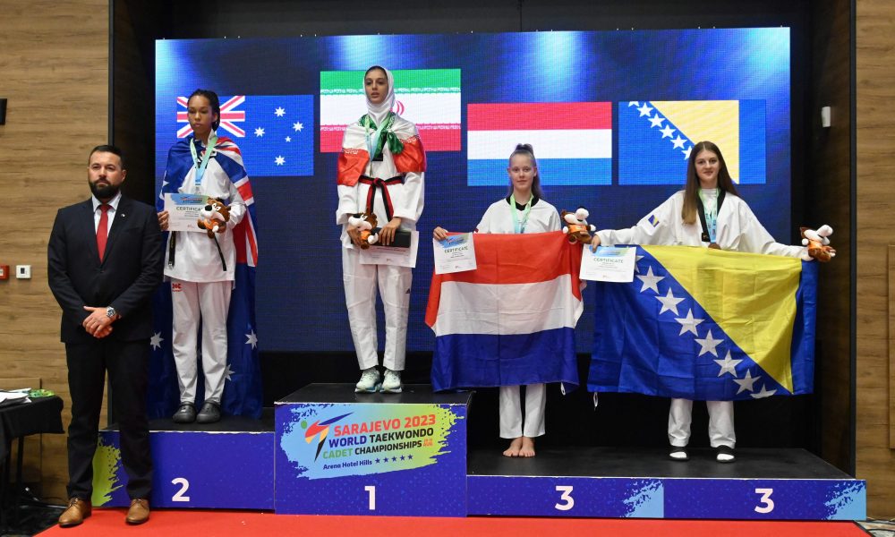 Lamija Alihodžić osvojila bronzanu medalju za Bosnu i Hercegovinu na Svjetskom taekwondo prvenstvu za kadete
