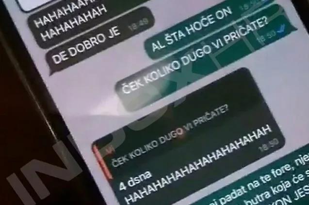 OBJAVLJENE PORUKE U KOJIMA SE UBIJENA DJEVOJKA ŽALILA NA POLICAJCA KOJI JE OSUMNJIČEN