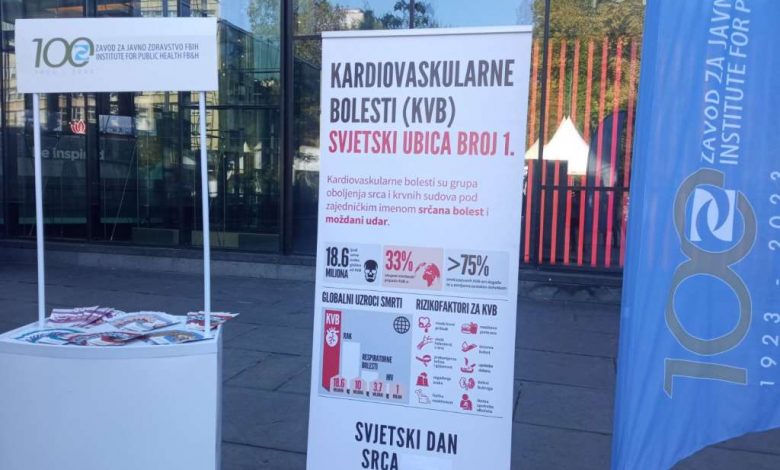 U Sarajevu akcija u povodu Svjetskog dana srca