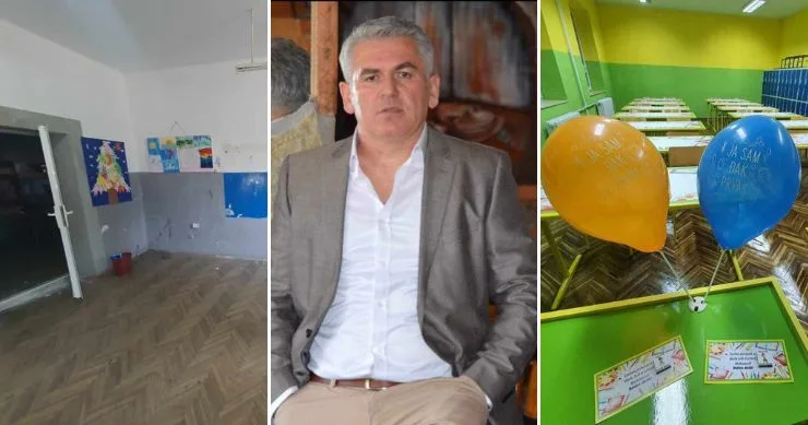 Učitelj Muhamed riješio da uzme stvar u svoje ruke i sredi učionicu za prvačiće: Od plaće ne može ni da se živi, ali on je napravio čudo