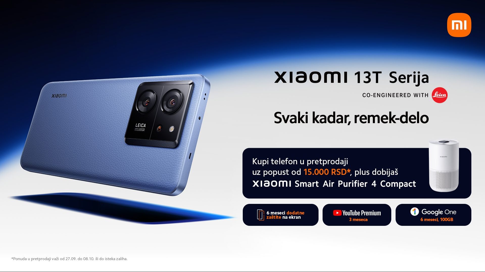 Xiaomi je lansirao seriju Xiaomi 13T