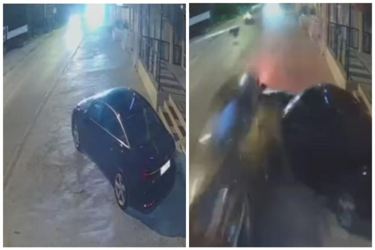 KAKO JE MOGUĆE DA NIKO NIJE POVRIJEĐEN? PRETICAO KOLONU, PA SE ZABIO U AUTO