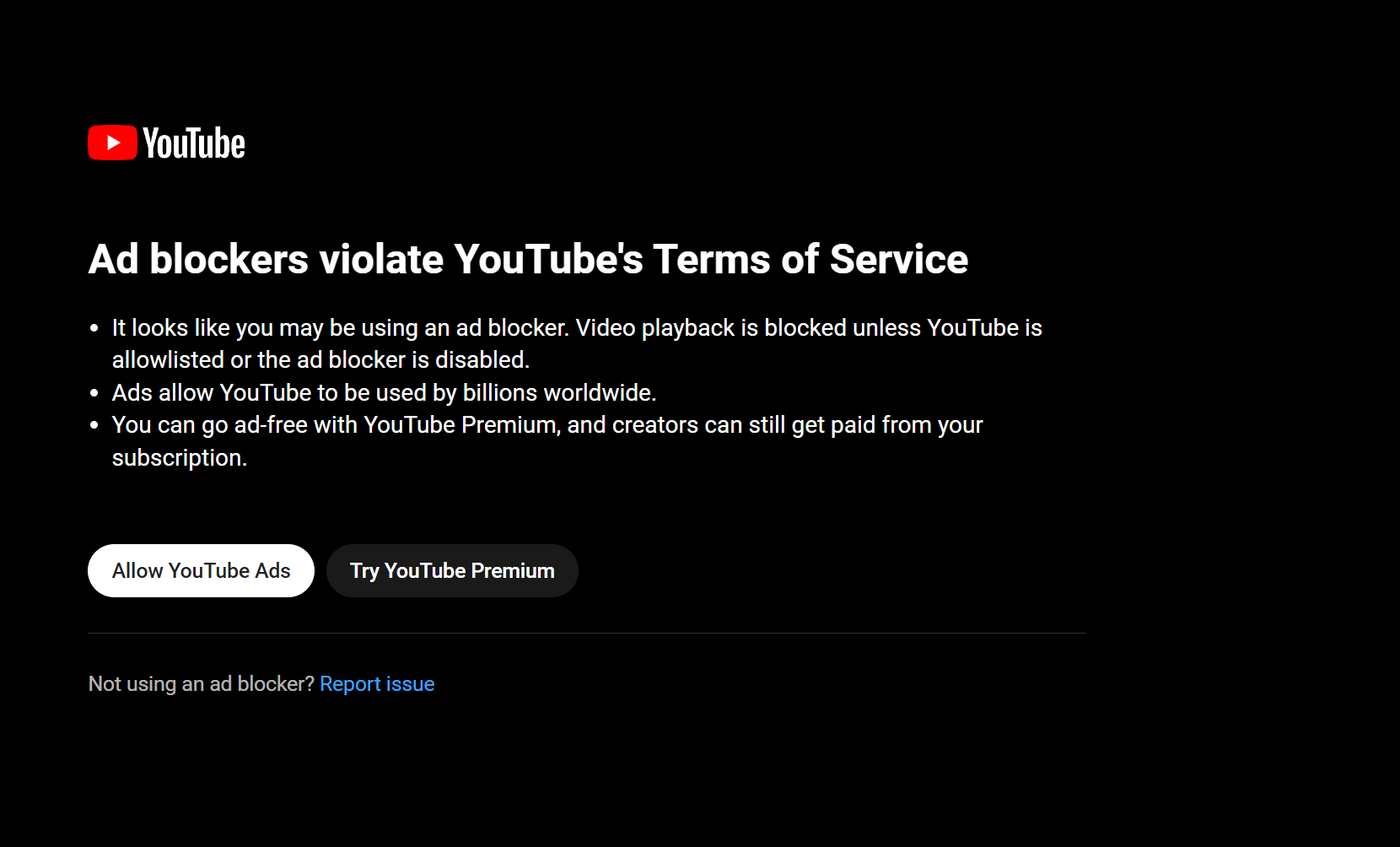 YouTube svim silama želi stati na kraj ad-blockerima