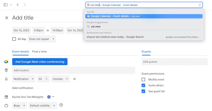 [google calendar] 13 trikova za povećanje produktivnosti
