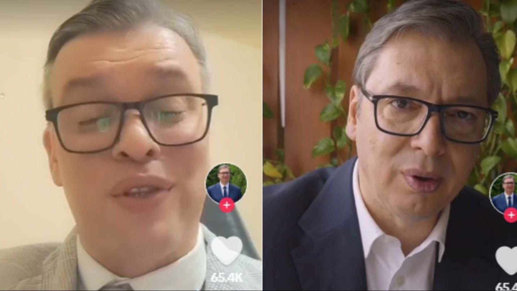 Aleksandar Vučić se “obračunao sam sa sobom” – snimio urnebesan video s dvojnikom