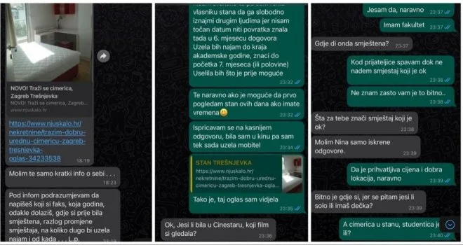 Muškarac uhodi studentice preko oglasa za stan, objavio jezive poruke: ‘Stariji sam i iskusniji…’