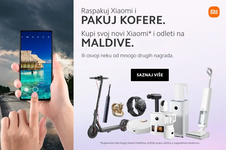 Raspakirajte Xiaomi i spakirajte svoje torbe: Kupite svoj Xiaomi i odletite na Maldive