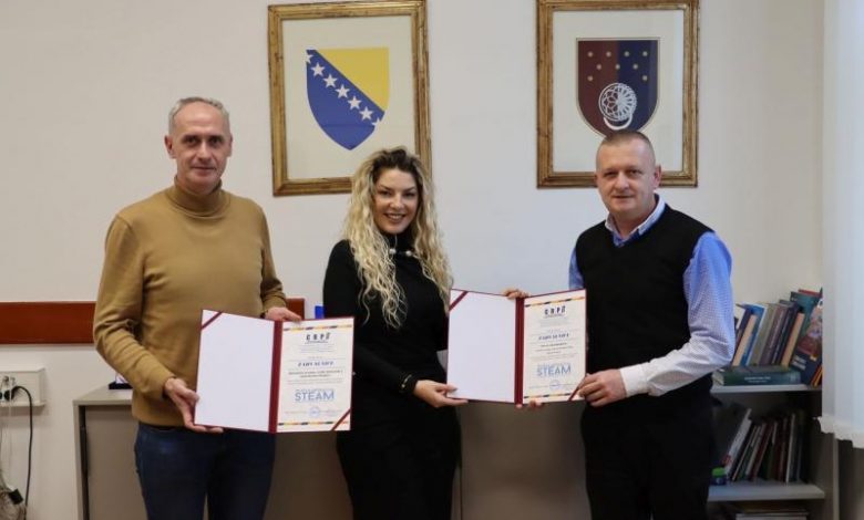 Mesihović podržala projekat”Popularizacija steam obrazovanja kod mladih”