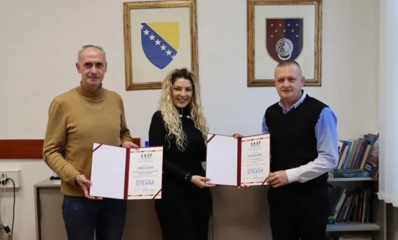 Mesihović podržala projekat”Popularizacija steam obrazovanja kod mladih”