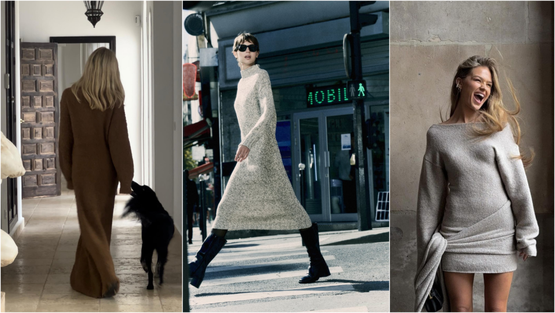 Pulover haljine u 33 najbolja modela za savršeni jesenski look