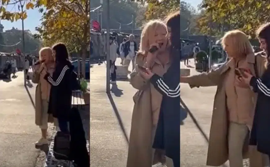 “Samo ona to može”: Glazbena diva bivše Jugoslavije pjevala na ulici ostavljajući prolaznike bez daha