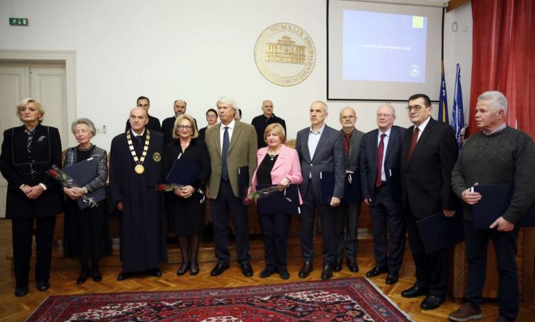 Svečana sjednica Senata UNSA i promocija profesora emeritusa