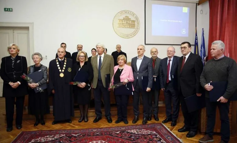 Svečana sjednica Senata UNSA i promocija profesora emeritusa
