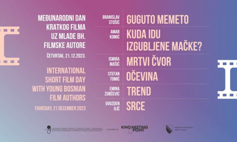 Udruženje filmskih radnika – Ove godine posebno obilježavanje Dana kratkog filma
