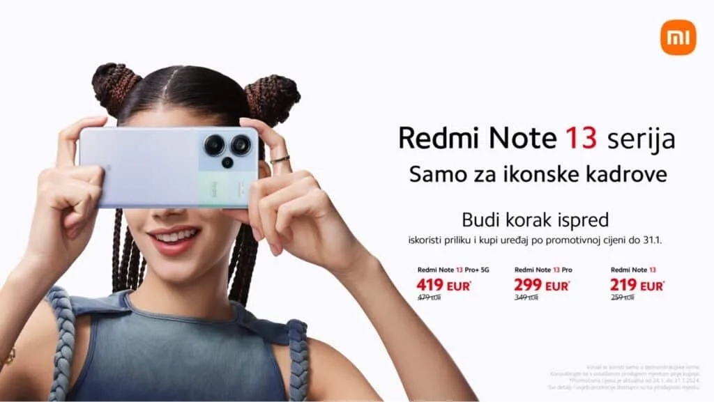 Xiaomi je predstavio Redmi Note 13 seriju