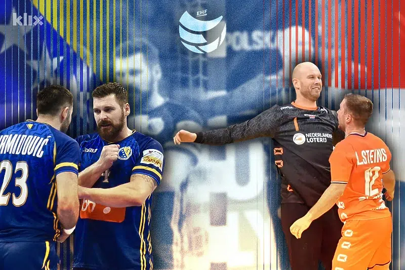 Rukometaši BiH danas na Euru igraju protiv Nizozemske