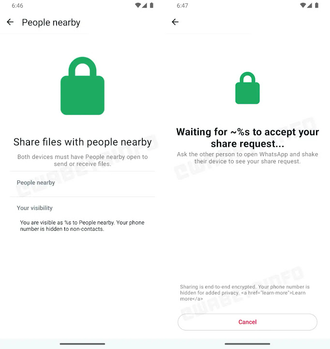 whatsapp radi na opciji sličnoj apple airdrop-u