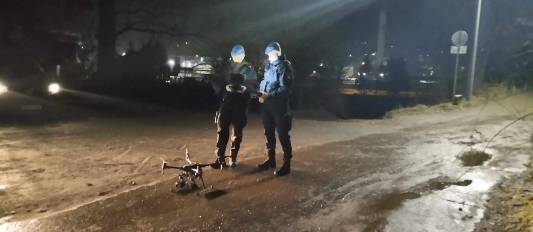 KOD KAMPA BLAŽUJ POLICIJA NA SVE STRANE: I DRON DIGLI