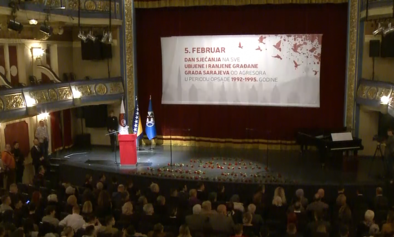 DNEVNIK TVSA/Komemoracija u Narodnom pozorištu povodom godišnjice masakra na Markalama