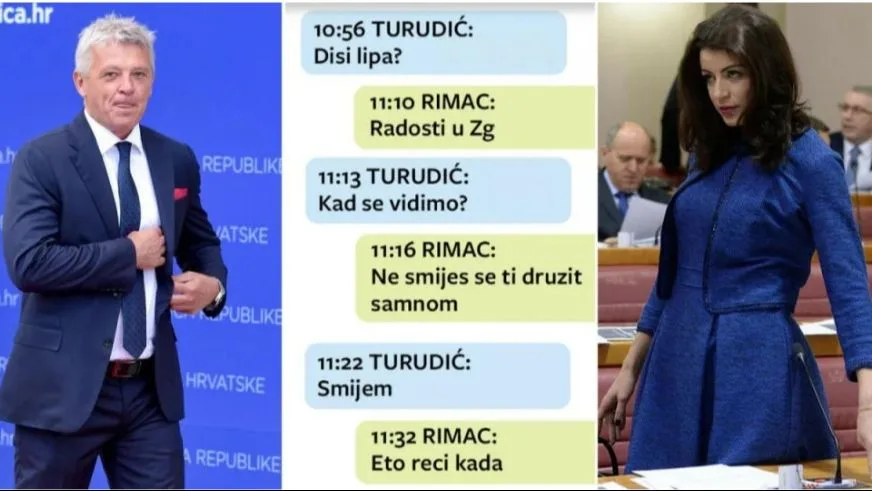 Predsjednik Suda i optužena političarka razmjenjivali poruke: “’Di si, lipa, ne smiješ se ti družiti sa mnom…”