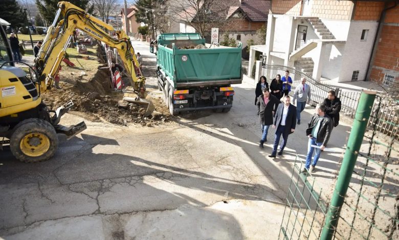 U Briješće se izvode radovi na proširenju saobraćajnice, vrijednost 470.000 KM