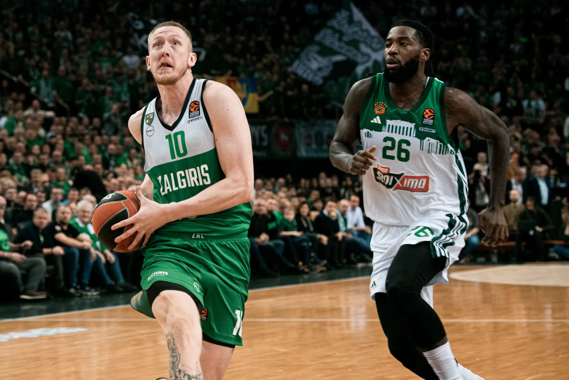 Žalgiris nastavlja blistati nakon poraza od Partizana, pao i PAO, Nan i Evans zatrpali koševe