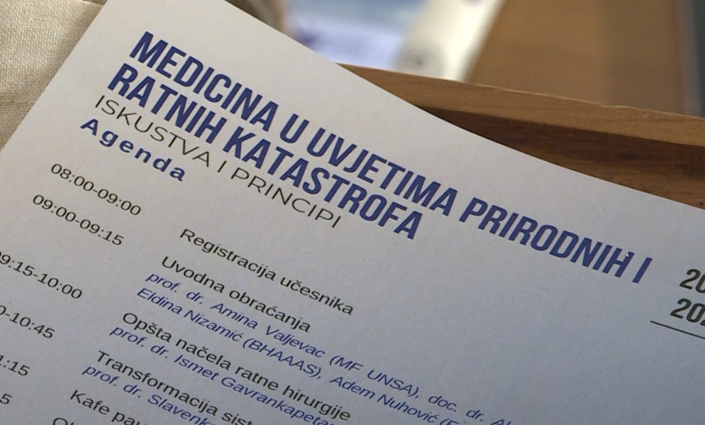 DNEVNIK TVSA/U Sarajevu održan Simpozij ‘Medicina u uvjetima prirodnih i ratnih katastrofa’
