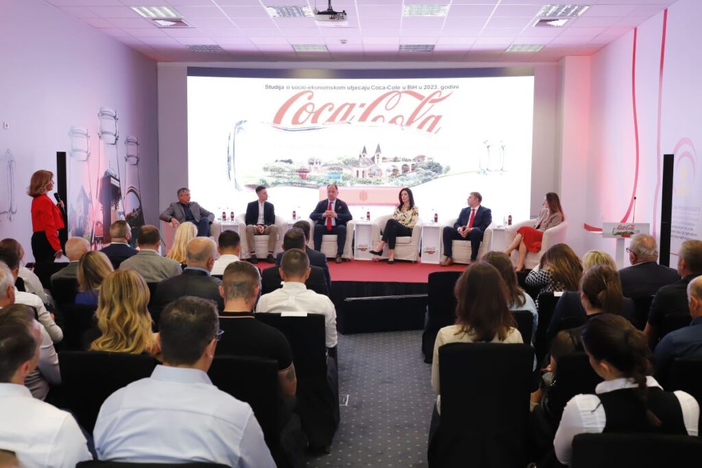 Coca-Colin direktni i indirektni doprinos ekonomiji i društvu Bosne i Hercegovine u 2023. godini iznosi 303 miliona maraka – Poslovne novine