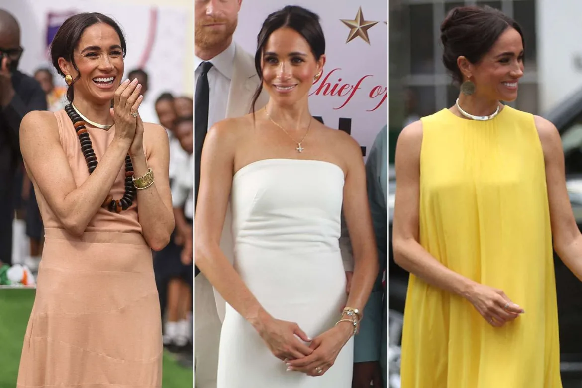 Spakovala skupocjen kofer: Evo koliko je Meghan Markle ‘spiskala’ na outfite koje je nosila u Nigeriji