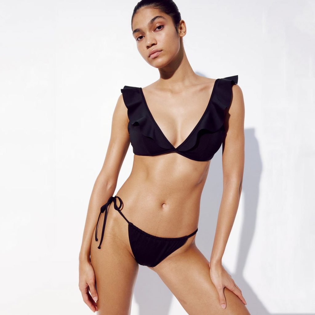 Crni kupaći kostim - H&M