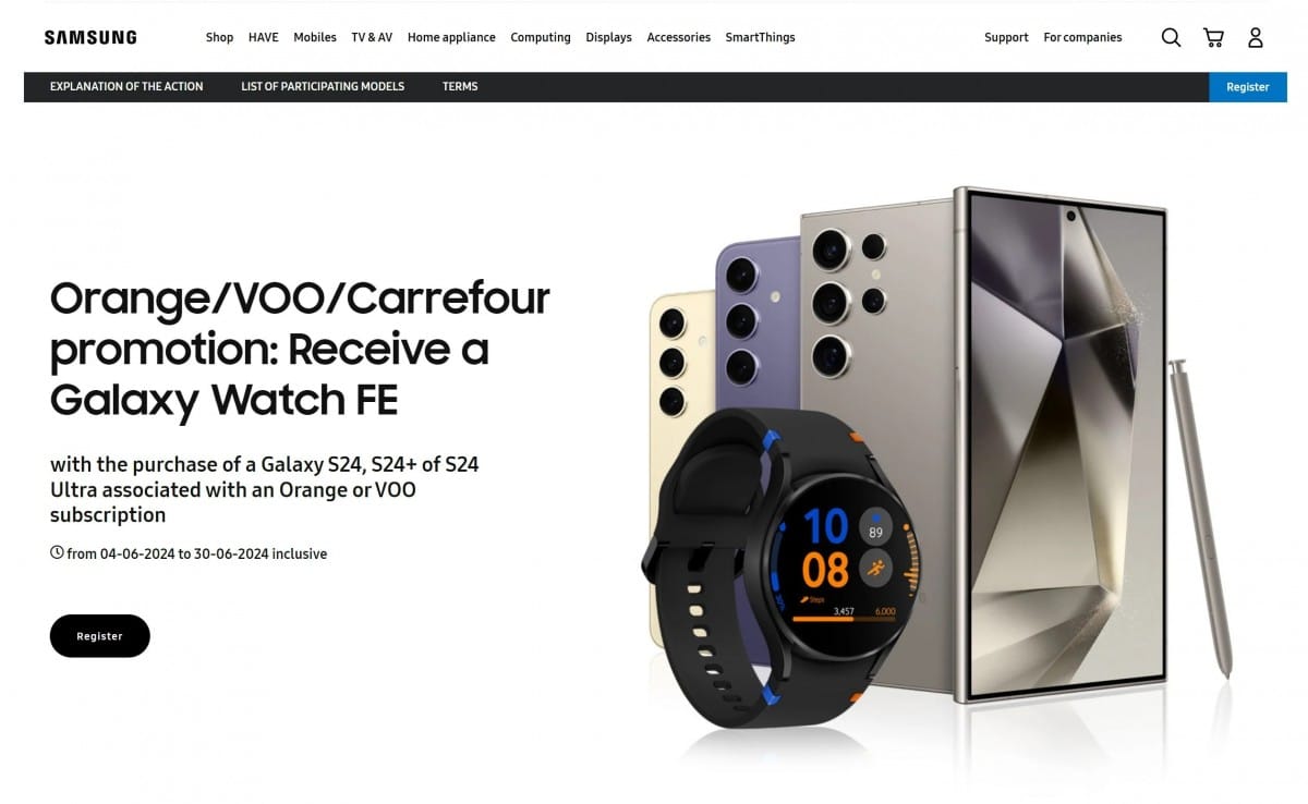 Samsung Belgija promovira Galaxy Watch FE prije zvanične premijere
