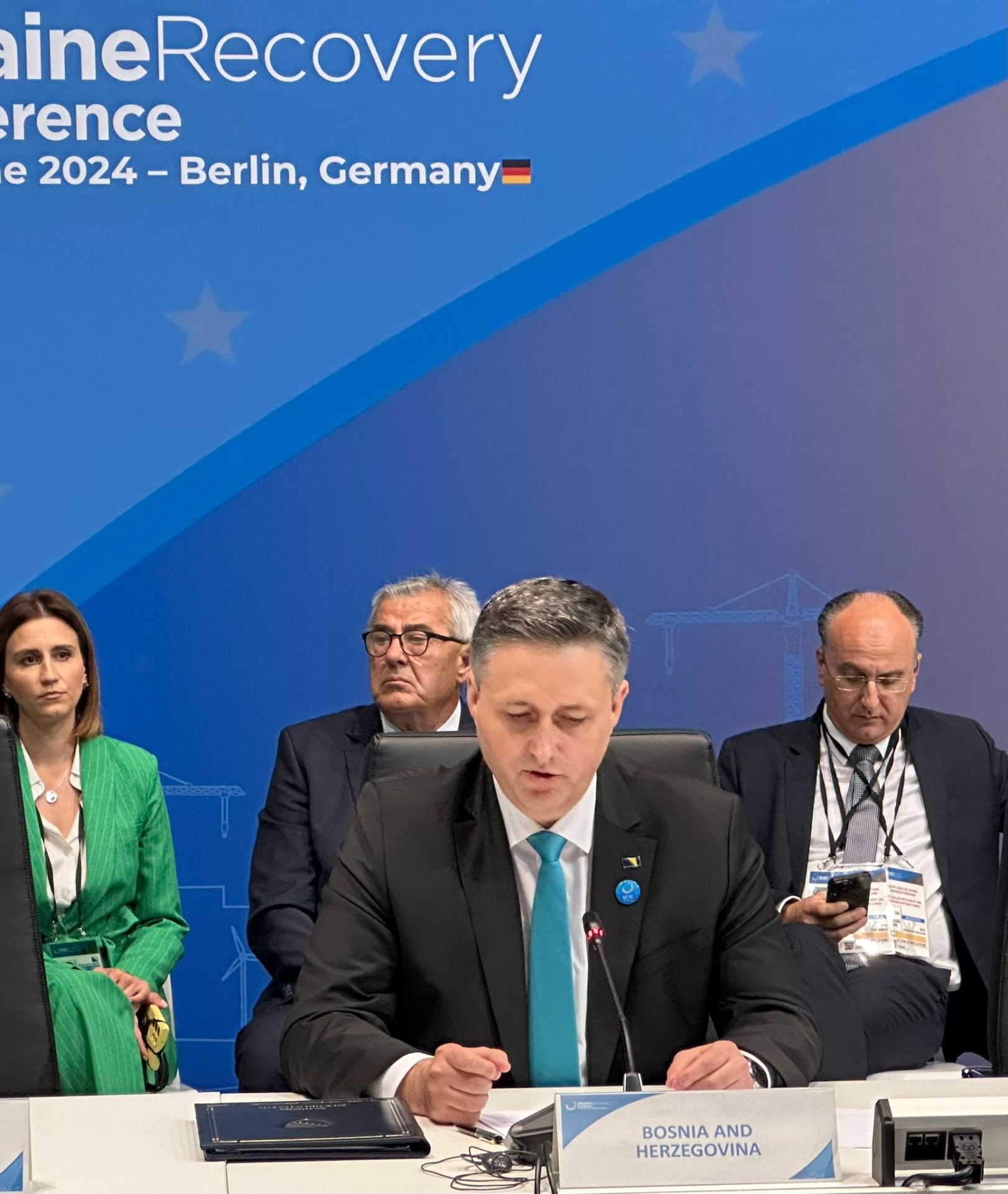 Bećirović u Berlinu: BiH može biti pouzdan partner u obnovi Ukrajine