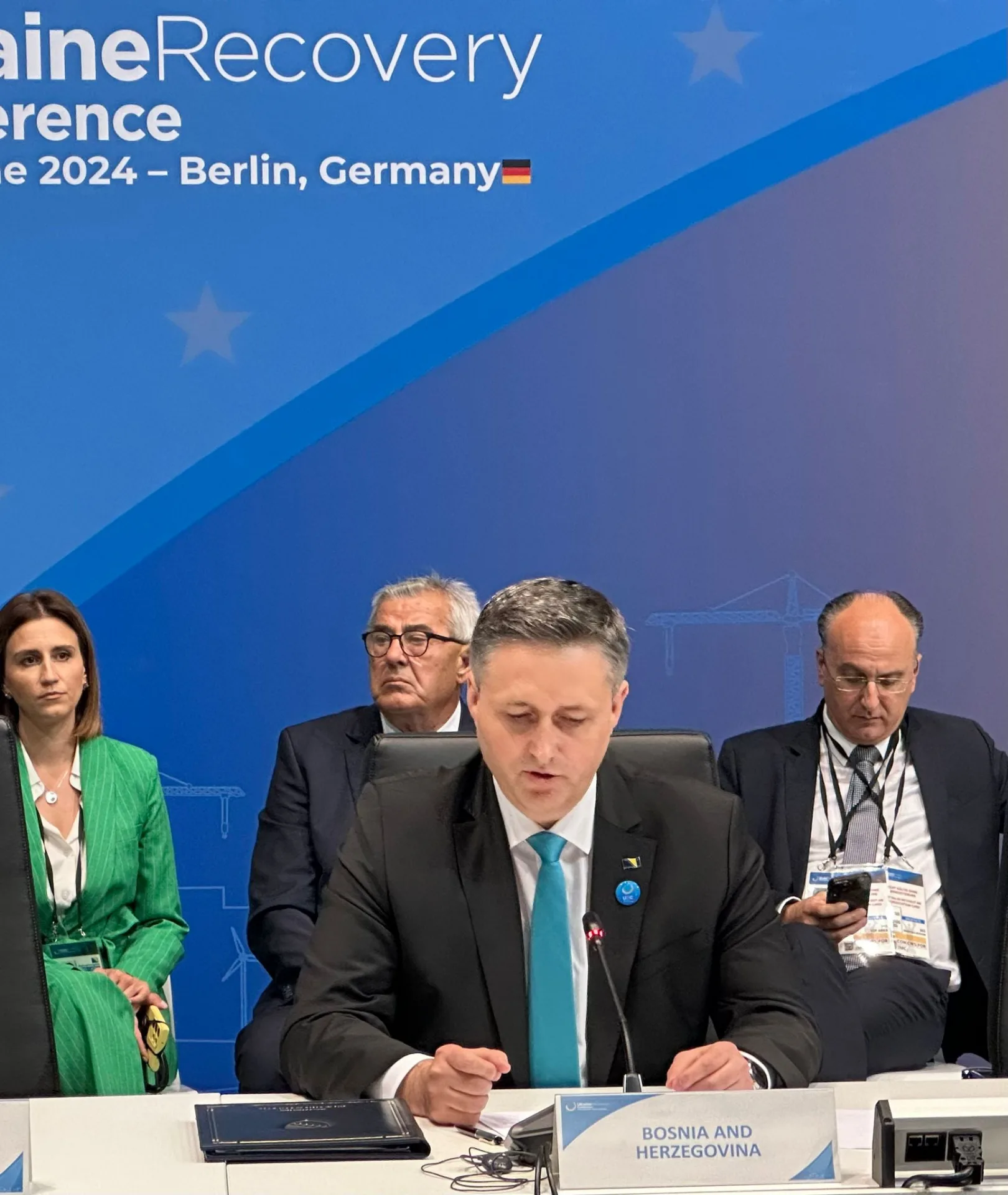 Bećirović u Berlinu: BiH može biti pouzdan partner u obnovi Ukrajine