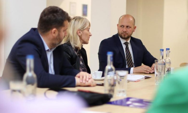 Okerić i Katica se sastali u Zavodu za izgradnju KS: Korištenje domaćih institucija za razvoj Kantona Sarajevo