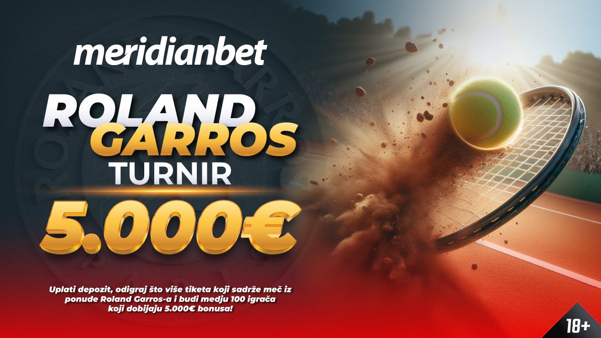 Roland Garros: Serviraj za 5000 €! – Osvoji nagradu od 5000 €!