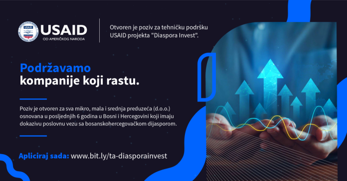 Usaid Otvorio Poziv Kompanijama Sa Dijasporom Za Tehnicku Podrsku