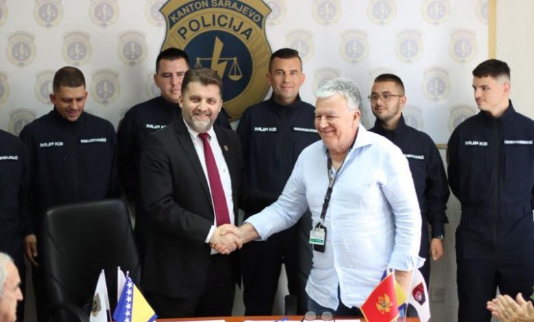 Potpisan ugovor sa „Flight Academy Montenegro” za početak školovanja pilota i aviomehaničara prve helikopterske jedinice MUP-a Kantona Sarajevo