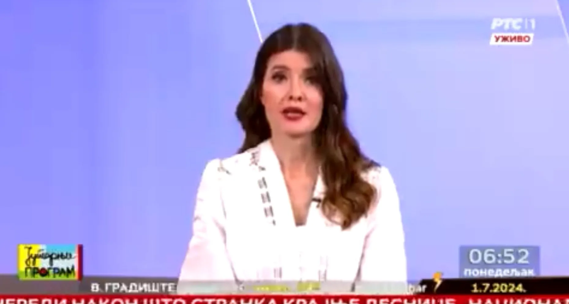 “Ljubim te u meniskusu”: Lapsus voditeljice RTS-a postao viralni hit, prestali smo brojati koliko je puta ponovljen